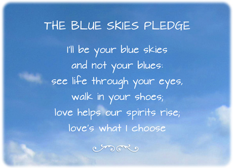 Blue Skies Pledge