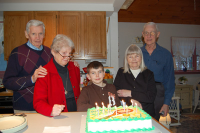 Brendan and grandparents